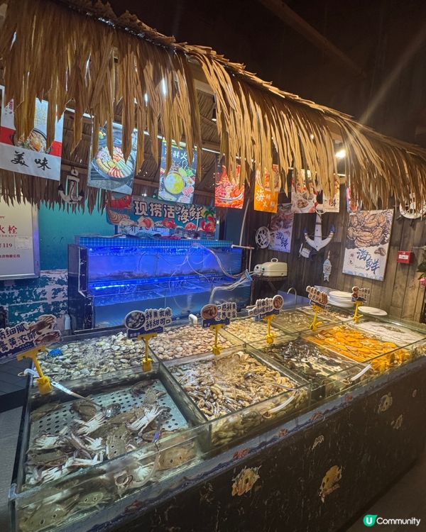 【東門領鮮自助餐🤤！活海鮮+烤榴槤任食😋】