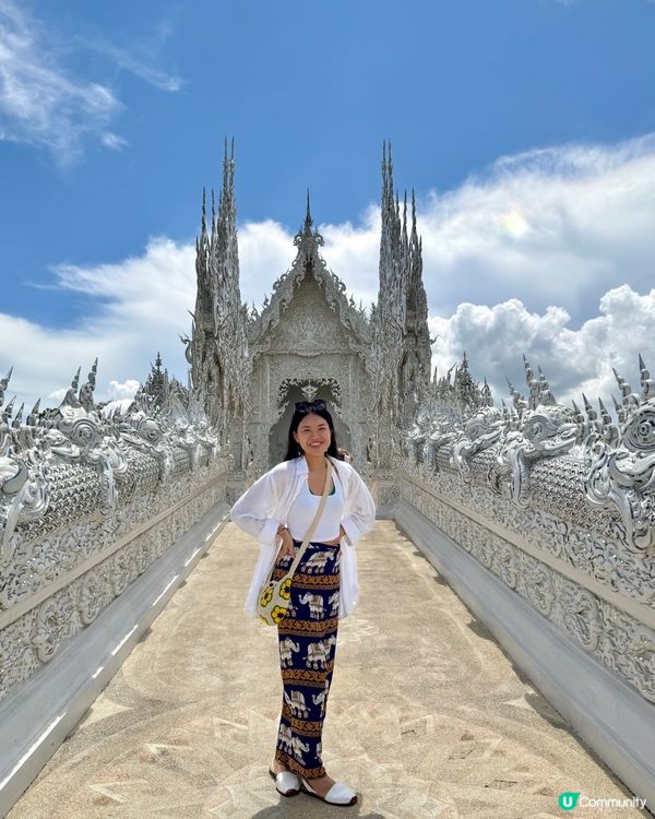 白廟打卡攻略！純白建築超震撼🤩