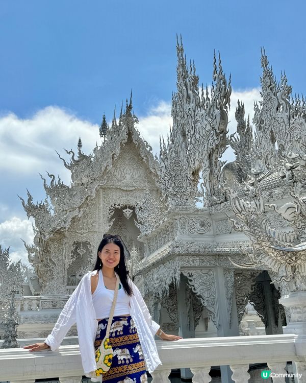 白廟打卡攻略！純白建築超震撼🤩