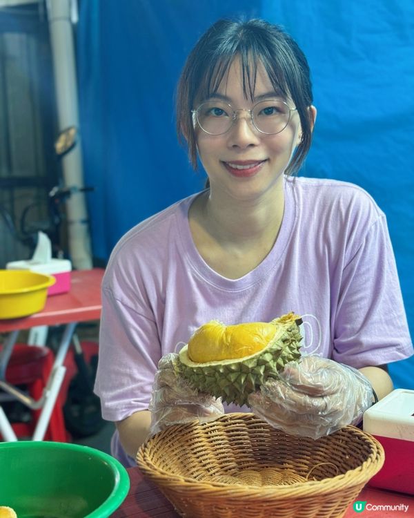 榴槤控注意！一日KO 3個！🤤 檳城榴槤就係正！😋