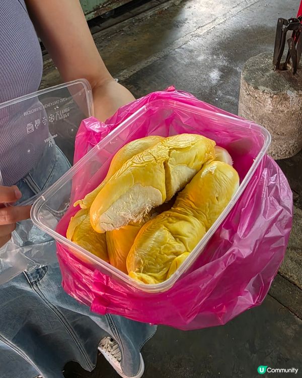 榴槤控注意！一日KO 3個！🤤 檳城榴槤就係正！😋