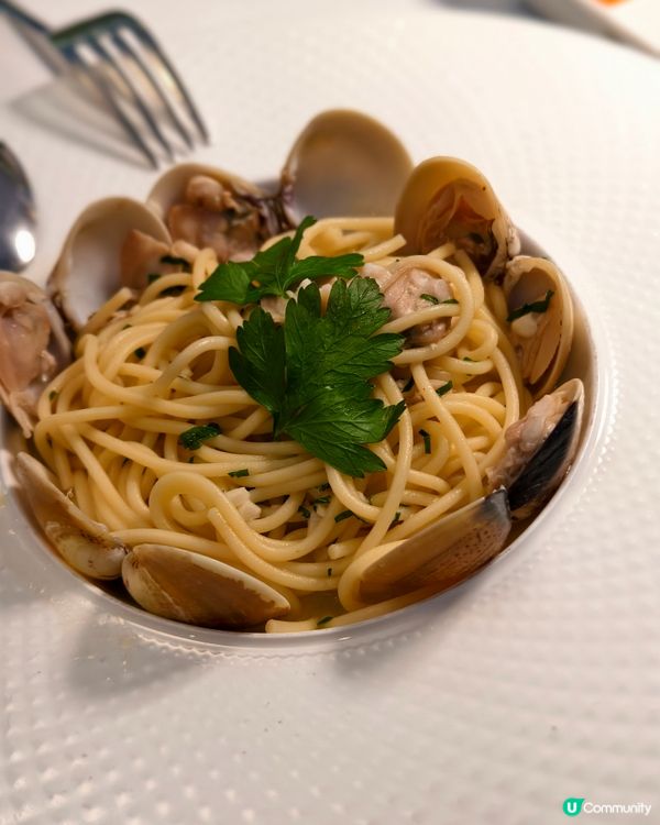 望著維港景享用高級意大利菜