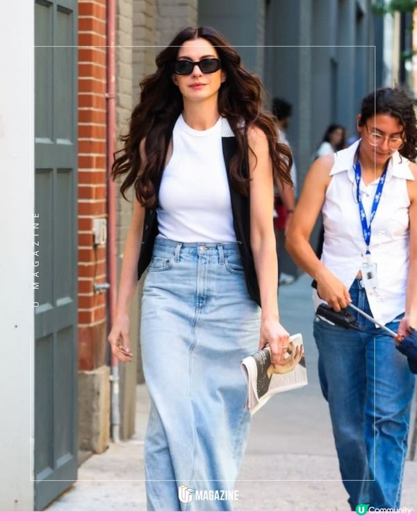 《穿著Prada的惡魔2》片場直擊！Anne Hathaway片場造型引爆熱議