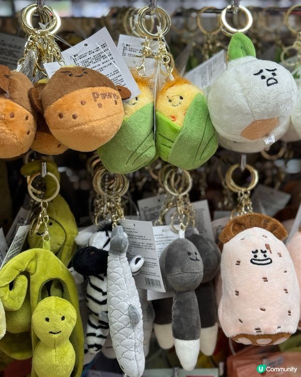 Dasio公仔鎖匙扣🤣榴槤人蔘牛肉丸咩都有