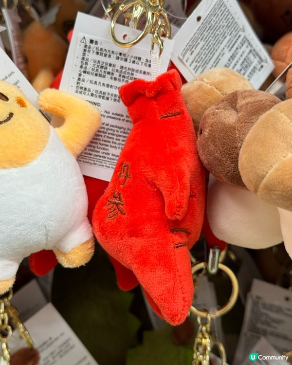 Dasio公仔鎖匙扣🤣榴槤人蔘牛肉丸咩都有