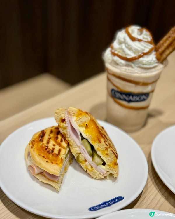 ✨美國超人氣肉桂卷專門店Cinnabon🧁🩵