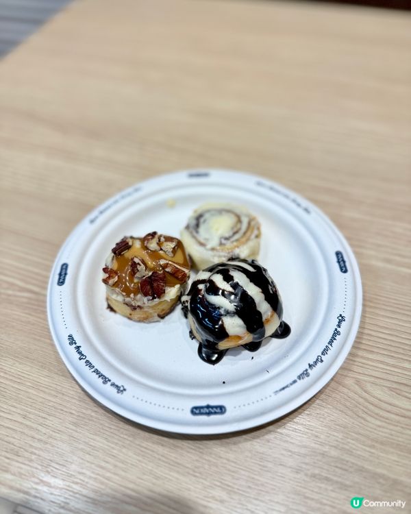 ✨美國超人氣肉桂卷專門店Cinnabon🧁🩵