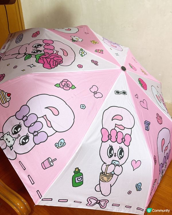 Esther Bunny 折疊傘 X 保溫杯