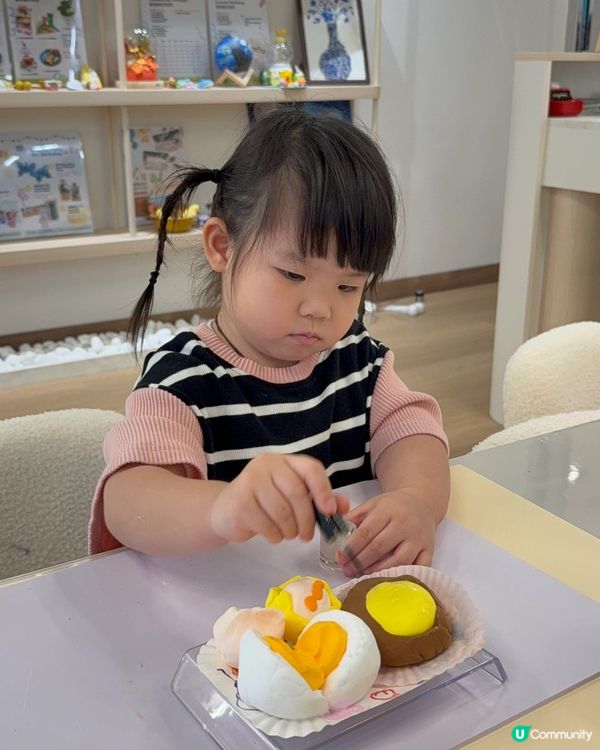 妹妹暑假拍拖記 🥰 輕黏土班初體驗！🎨