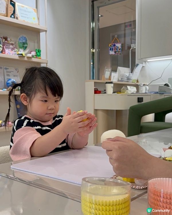 妹妹暑假拍拖記 🥰 輕黏土班初體驗！🎨