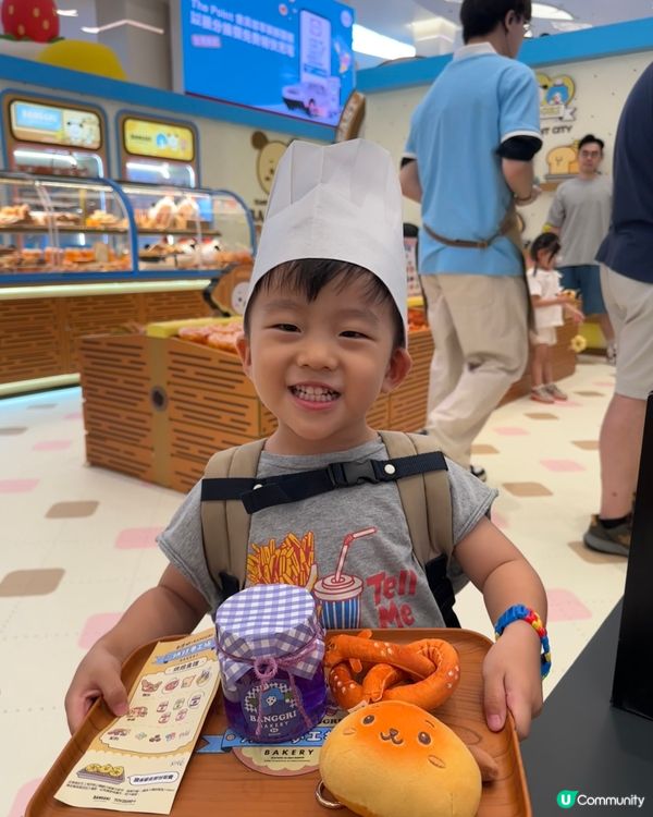 今日東港城烘焙夢世界！🤩 玩到癲！