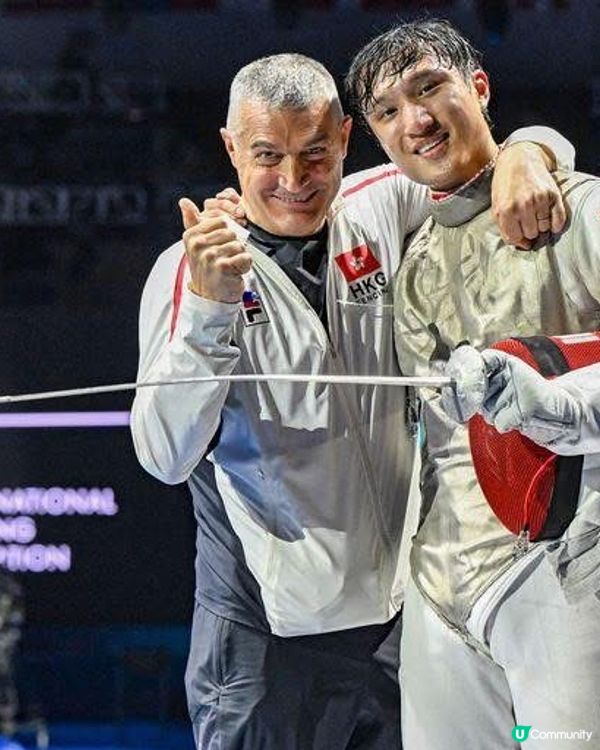 蔡俊彥勇奪香港首面劍擊世錦賽金牌！為劍壇寫下歷史