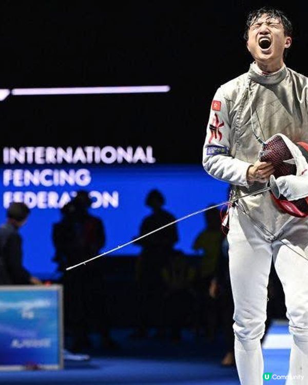 蔡俊彥勇奪香港首面劍擊世錦賽金牌！為劍壇寫下歷史