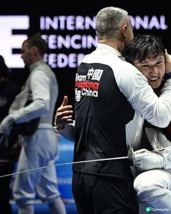 蔡俊彥勇奪香港首面劍擊世錦賽金牌！為劍壇寫下歷史