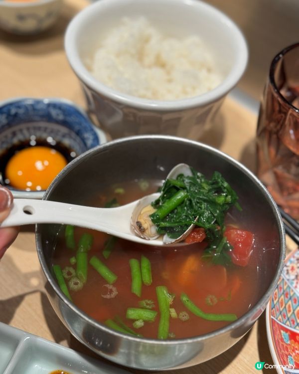 沙田 $95 兩塊漢堡扒、任食🍚、湯🍲、西蘭花🥦