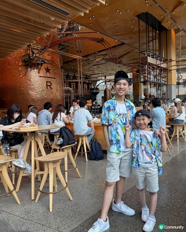 最美的日本星巴克-東京烘焙工坊 