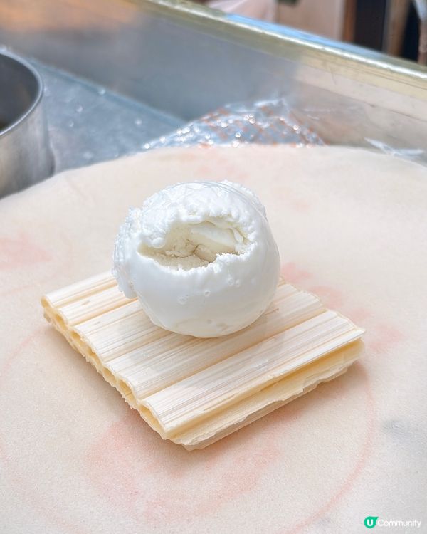 🎏懷舊小食新意‼️當糖蔥餅遇上雪糕🤪究竟係咩口感