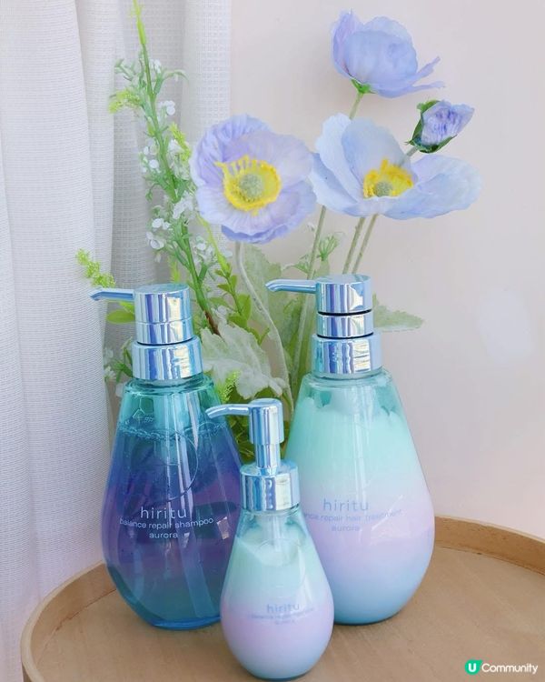 想頭髮順滑有光澤✨？極光三部曲幫到你！