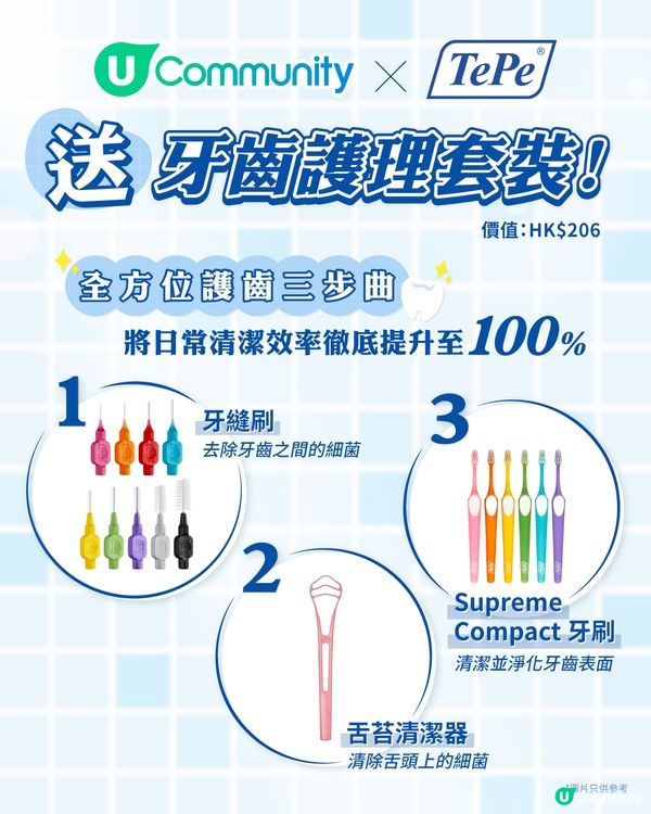 【免費送🪥】TePe口腔護理套裝！