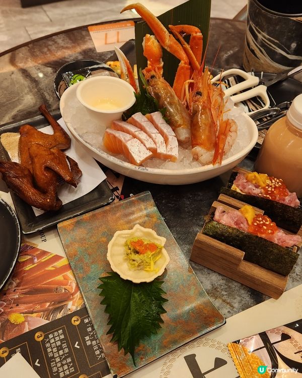 殿大喜屋放題！海膽魚子醬任食🤤🍣🦀