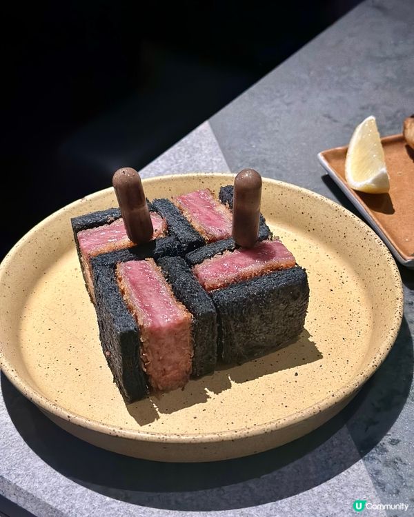 和牛多士入口即溶🤤！赤貝配蔥超正！😋