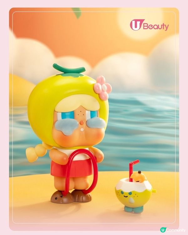 CRYBABY 椰島度假系列🌴 夏日限定！熱帶風情海島造型🥥