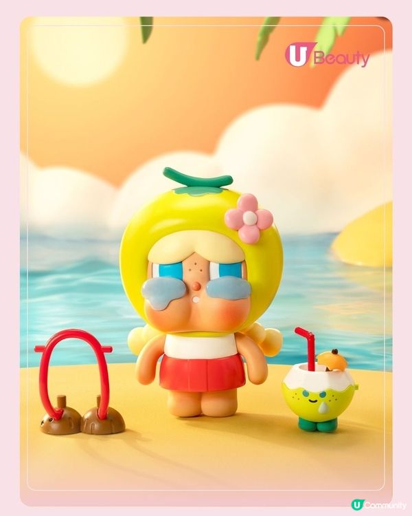 CRYBABY 椰島度假系列🌴 夏日限定！熱帶風情海島造型🥥