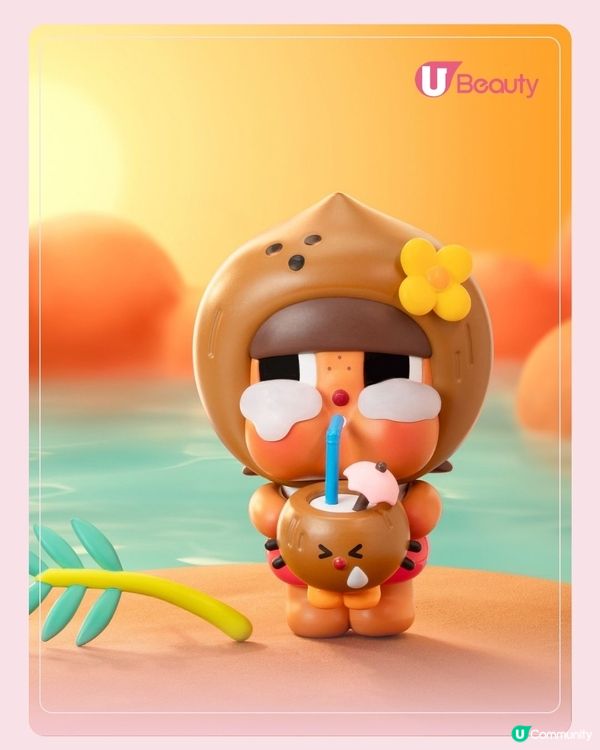 CRYBABY 椰島度假系列🌴 夏日限定！熱帶風情海島造型🥥