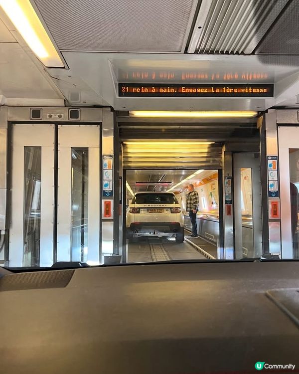 『英國』自駕去法國過個海話咁快就到｜Eurotunnel火車