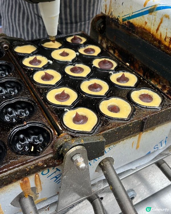 韓國紅豆餅😋！綿密餡料超正🤤！