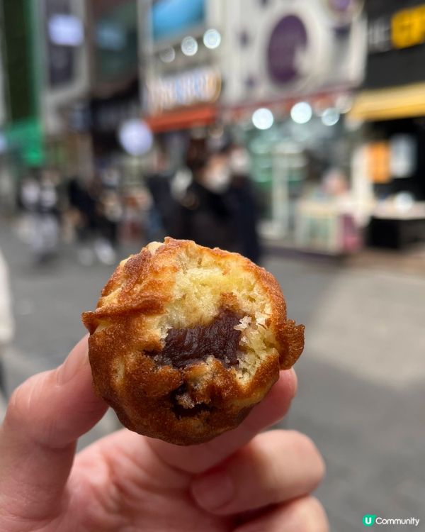 韓國紅豆餅😋！綿密餡料超正🤤！