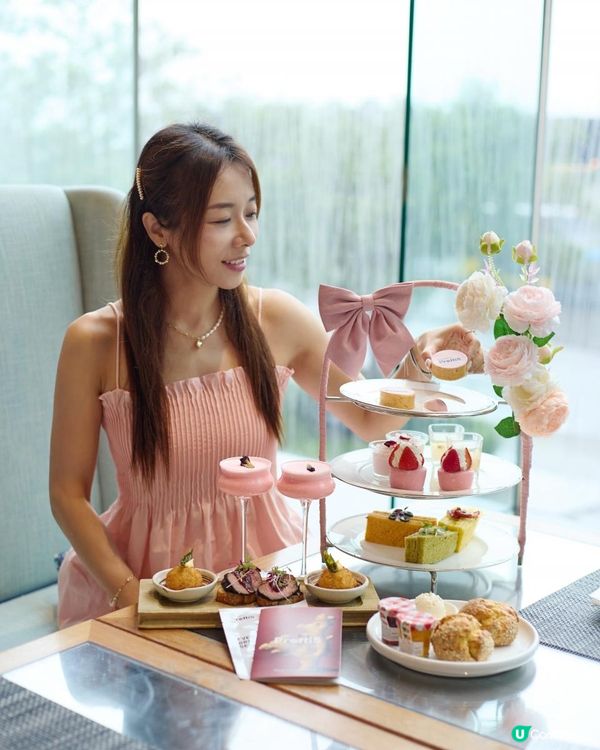 Afternoontea 香港萬麗酒店✨【MIRAGE 粉紅