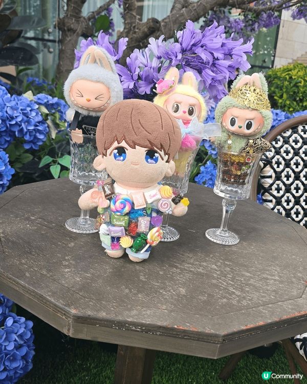 除咗想同Lububu打卡，呢間餐廳既戶外都靚到充滿夢幻少女心...