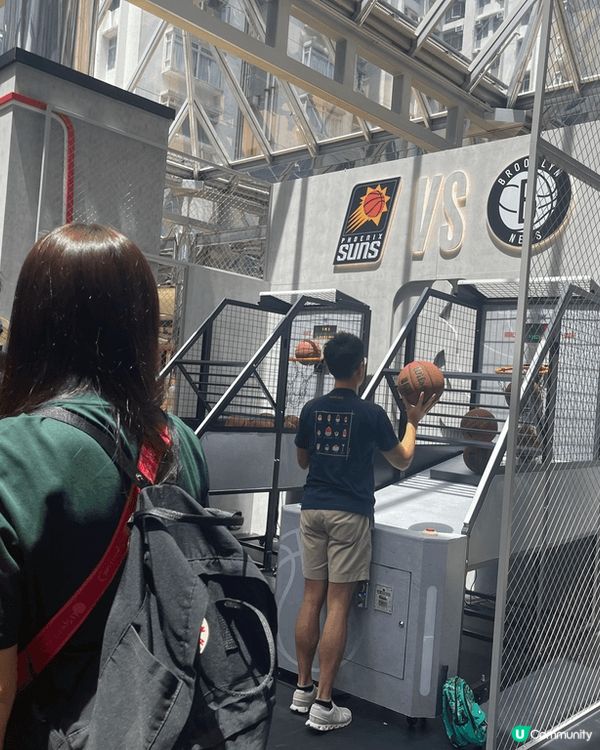最近太古城同NBA有一個合作，舉行緊「籃球狂熱挑戰嘉年華」，...