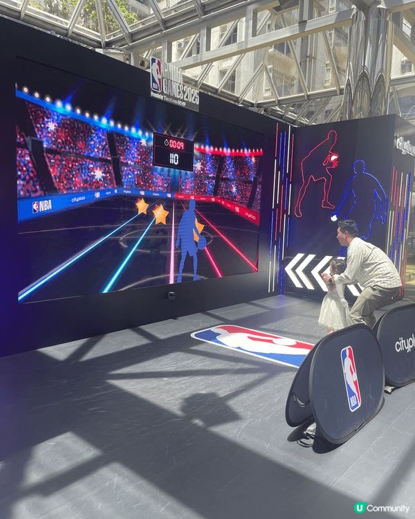 最近太古城同NBA有一個合作，舉行緊「籃球狂熱挑戰嘉年華」，...