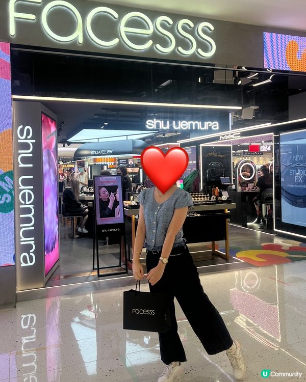 Facesss限定購物賞❤️🥰