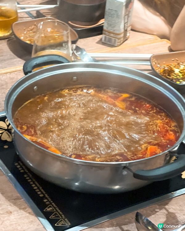 大角咀原隻巨蟹火鍋🦀🍲＋牛魔王拼盤🐮😋