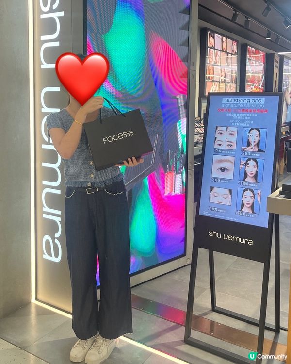 Facesss限定購物賞❤️🥰