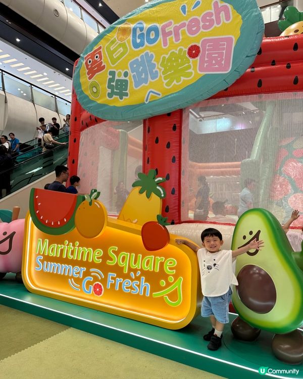 暑假放電去邊好？青衣城彈床波波池🥳！