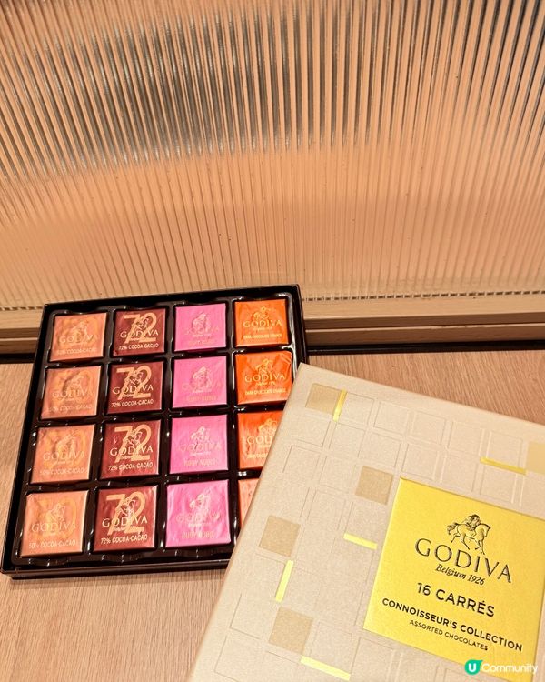 Godiva片裝巧克力禮盒16片裝