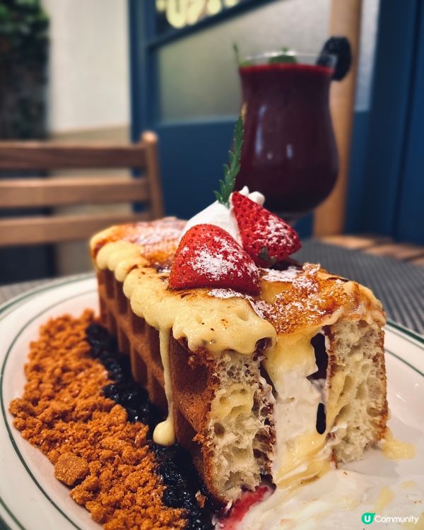 MOKO 新世紀廣場人氣cafe😋 新menu茶梳乎厘班戟！✨