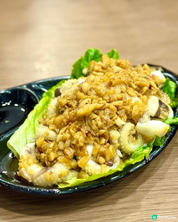 荃灣好吃足料小窩米線  必點涼拌墨魚頭