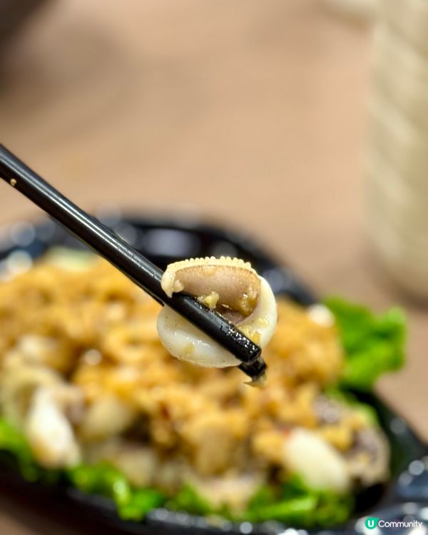 荃灣好吃足料小窩米線  必點涼拌墨魚頭