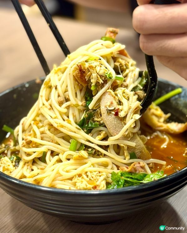 荃灣好吃足料小窩米線  必點涼拌墨魚頭