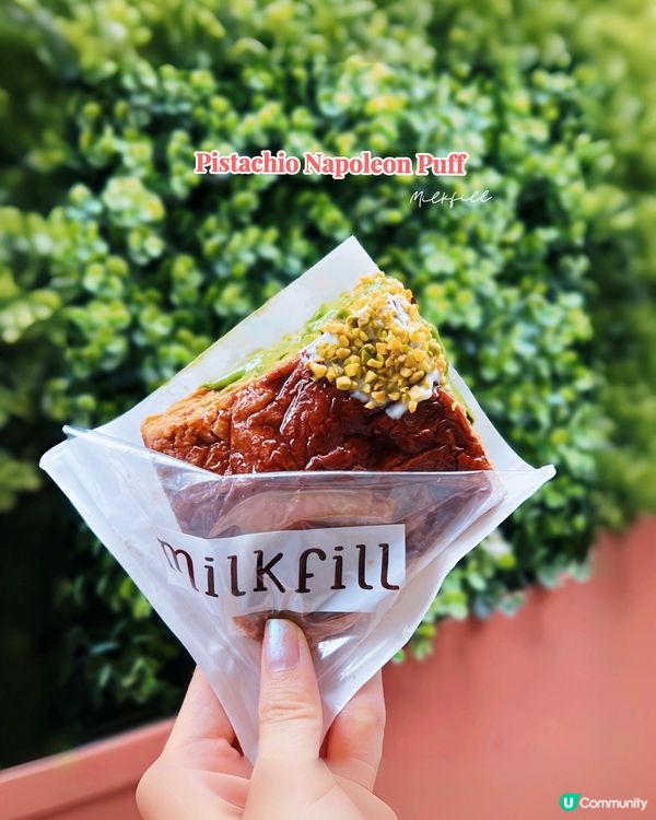 爆漿驚喜！呢間新開嘅拿破崙千層泡芙你食過未?😋 