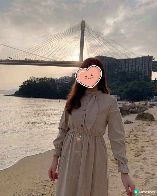 汀九橋睇日落🌅，靚到爆！夕陽無限好！😍