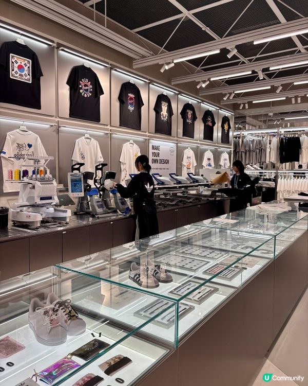 明洞ADIDAS👟隨你自訂打造個人風格🫧
