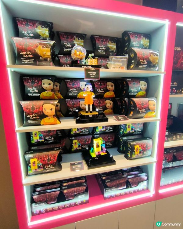 魷魚遊戲Pop Up Store！快啲嚟拎卡通貼紙啦📸！