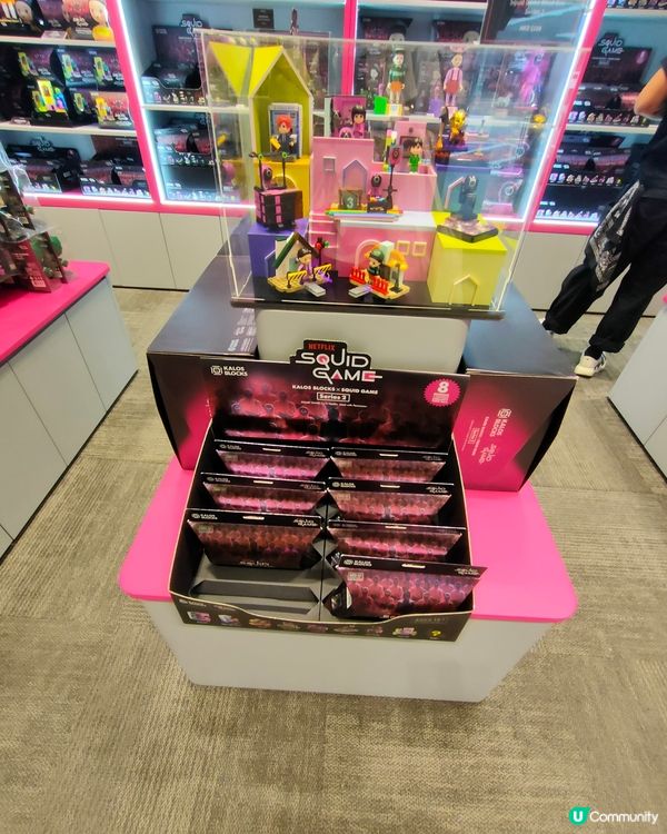 魷魚遊戲Pop Up Store！快啲嚟拎卡通貼紙啦📸！