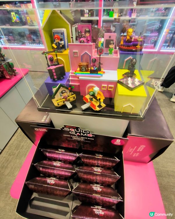 魷魚遊戲Pop Up Store！快啲嚟拎卡通貼紙啦📸！